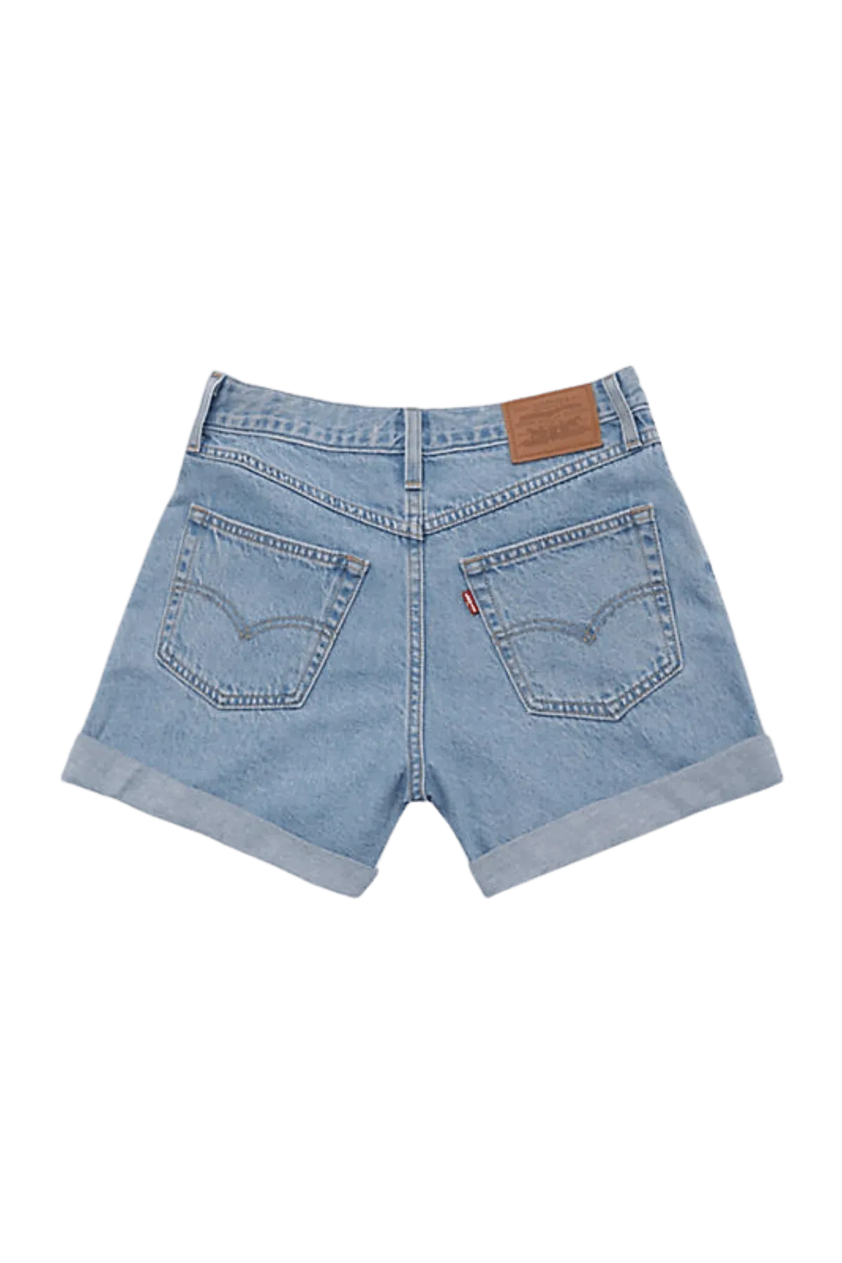 Pantalones Levi's® Cortos Mom De Los 80 Rolled Back to Blue