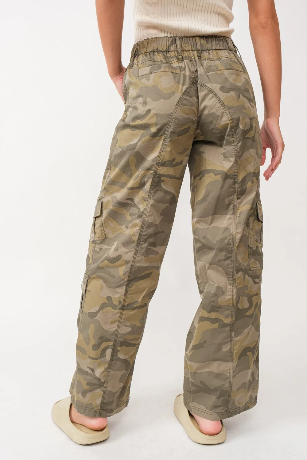 Papermoon Rory Camo Cargo Pants