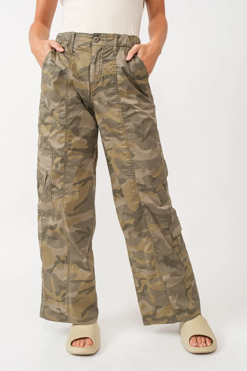 Papermoon Rory Camo Cargo Pants
