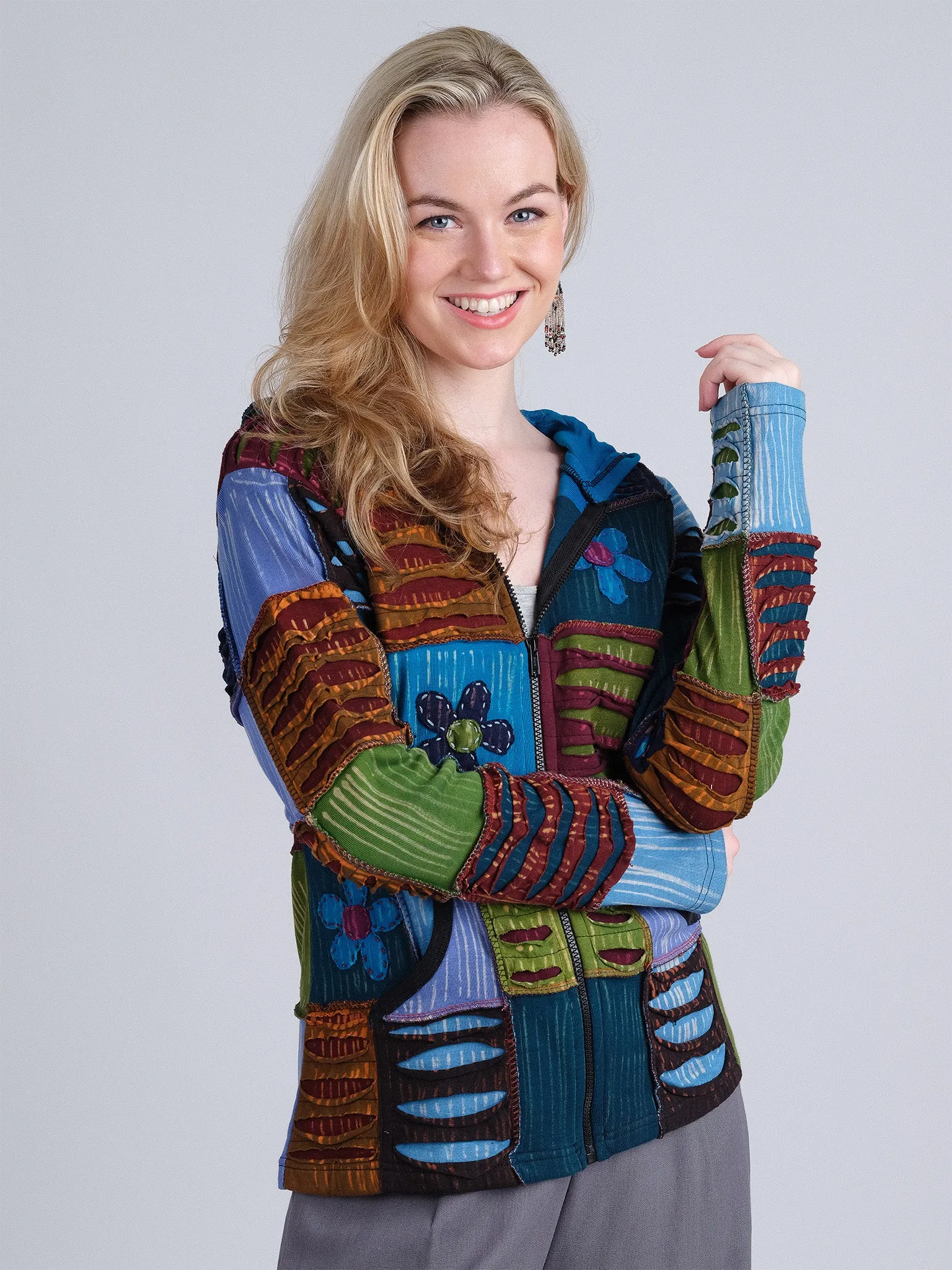 Patchwork Floral Jacket