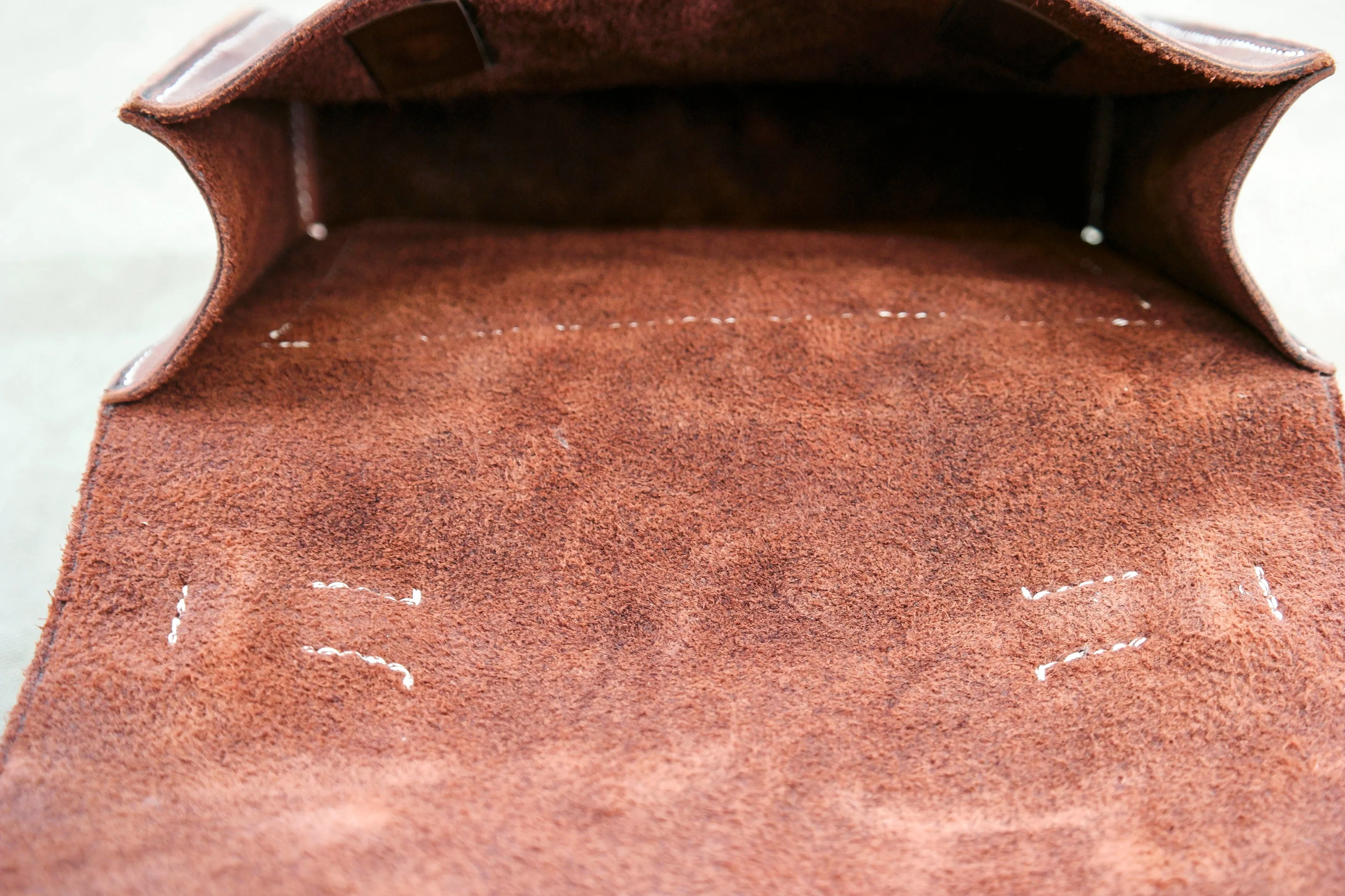 【PDF Pattern】Leather Cambridge Bag, Mini Messenger Bag