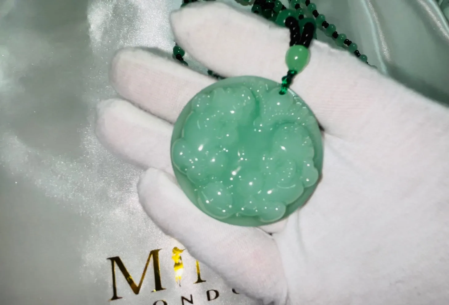 Pi Xiu Necklace | Pi Xiu Pendant | Jade Necklace | Jade Necklaces | Jade Pendant Necklaces | Jade Necklace Beads | Beaded Necklace | Jade