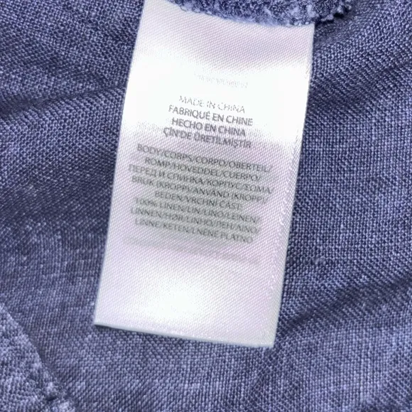 Polo Ralph Lauren 100 % Linen Front Tie Bermuda Navy Blue Shorts NWT Size 2
