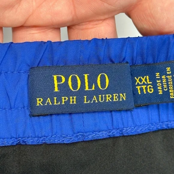Polo Ralph Lauren Women's Athletic Draw String Short Shorts - Blue - size XXL