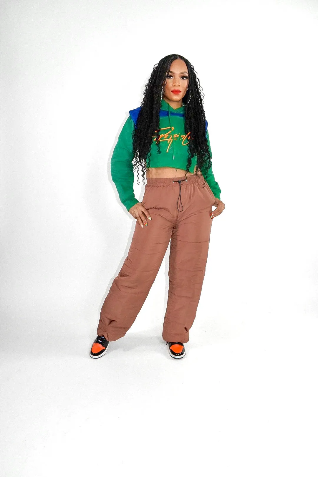 POPPIN 2 in 1 Color Block Hoodie