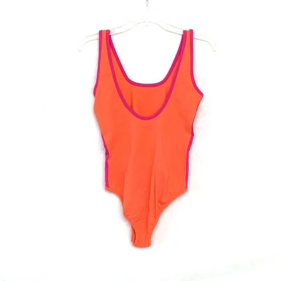 Puma Side-Stripe Bodysuit &amp; Bike Shorts Set