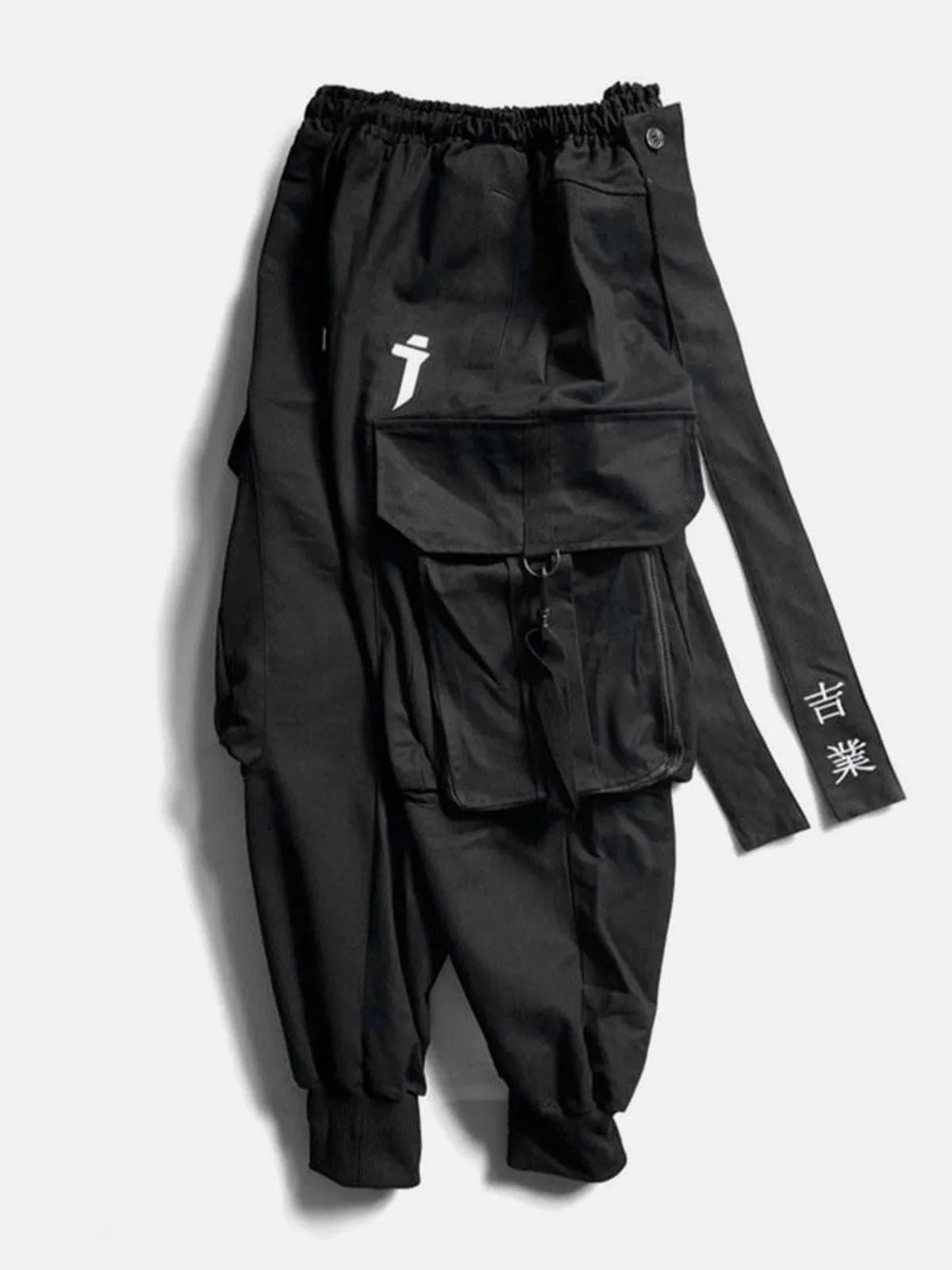 " Destruction god black angel " Cargo pants