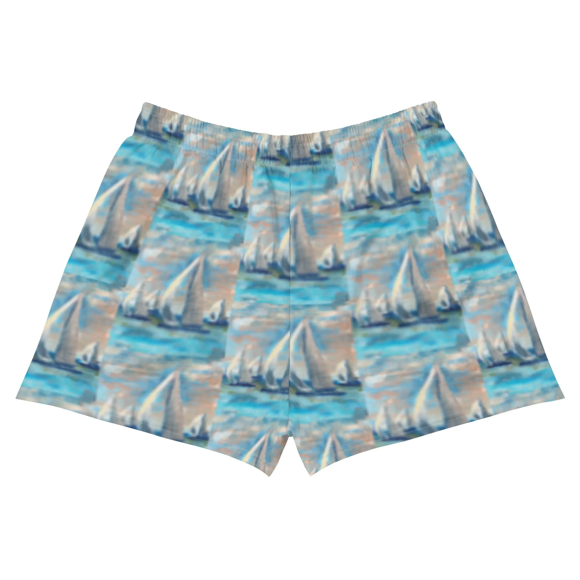 "Marina City" Women’s Recycled Athletic Shorts
