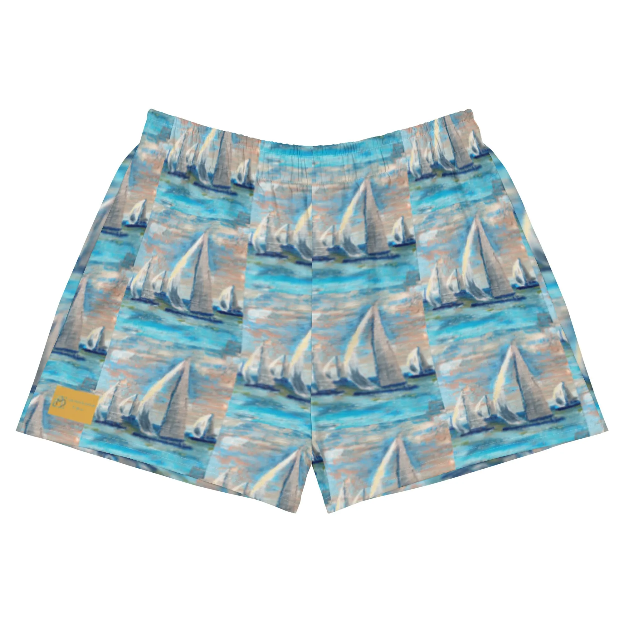 "Marina City" Women’s Recycled Athletic Shorts