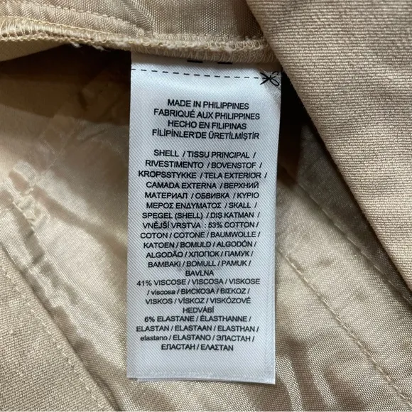 Ralph Lauren Women’s Stretch Cotton Twill Bermuda 11” Shorts Tan Size‎ 14 NWT