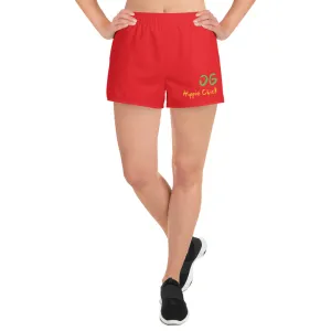 Red Women's Athletic Shorts