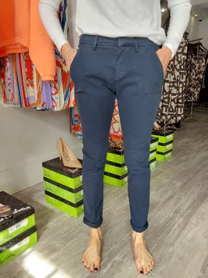 Reiko Sandy Basics Chinos - Dark Navy