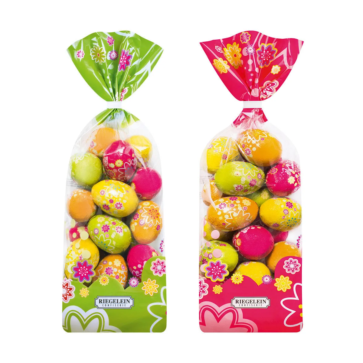 Riegelein Foil Wrapped Large Milk Chocolate Easter Eggs