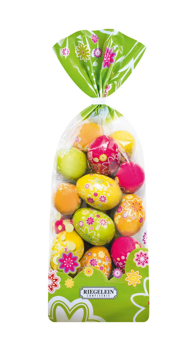 Riegelein Foil Wrapped Large Milk Chocolate Easter Eggs