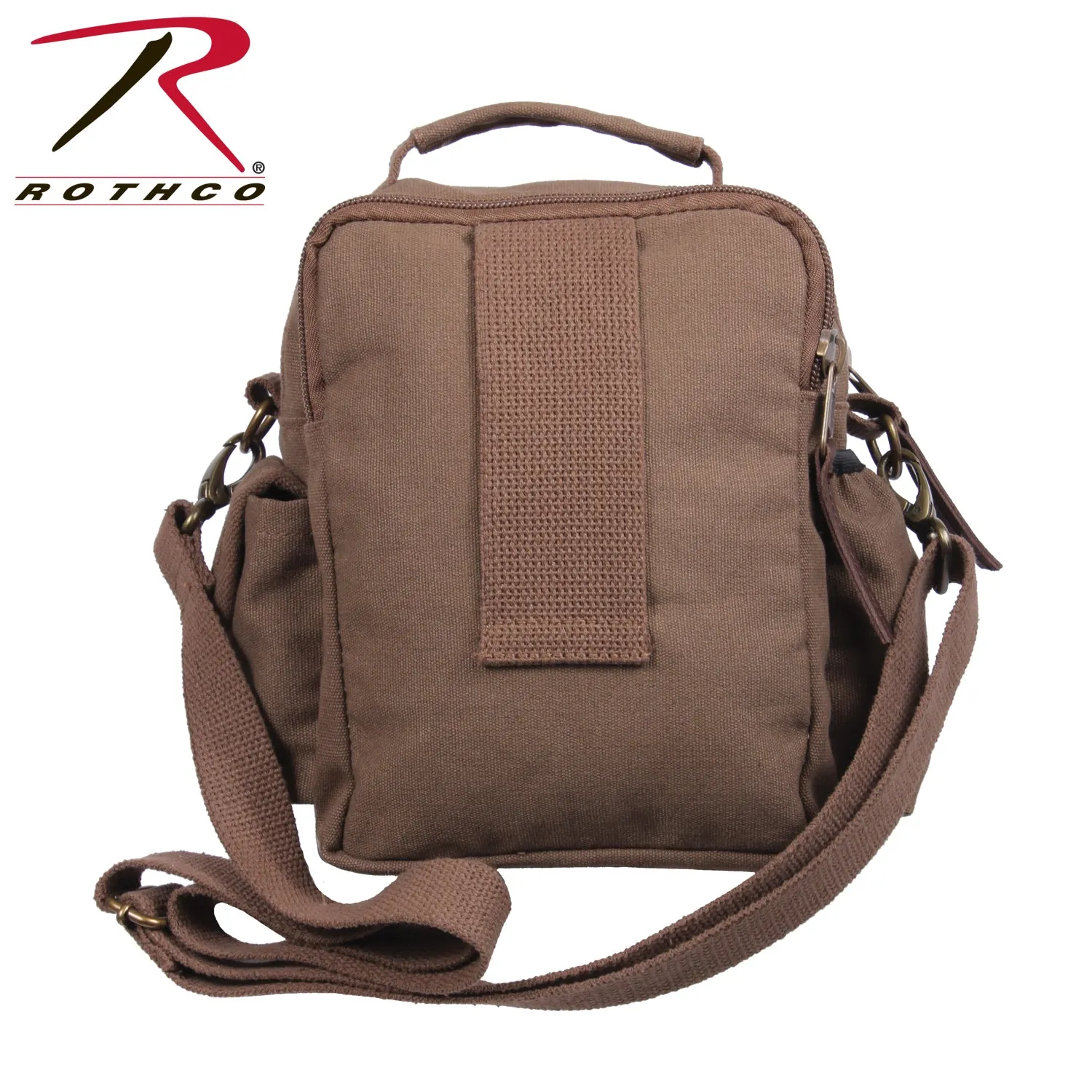 Rothco Vintage Canvas & Leather Travel Shoulder Bag