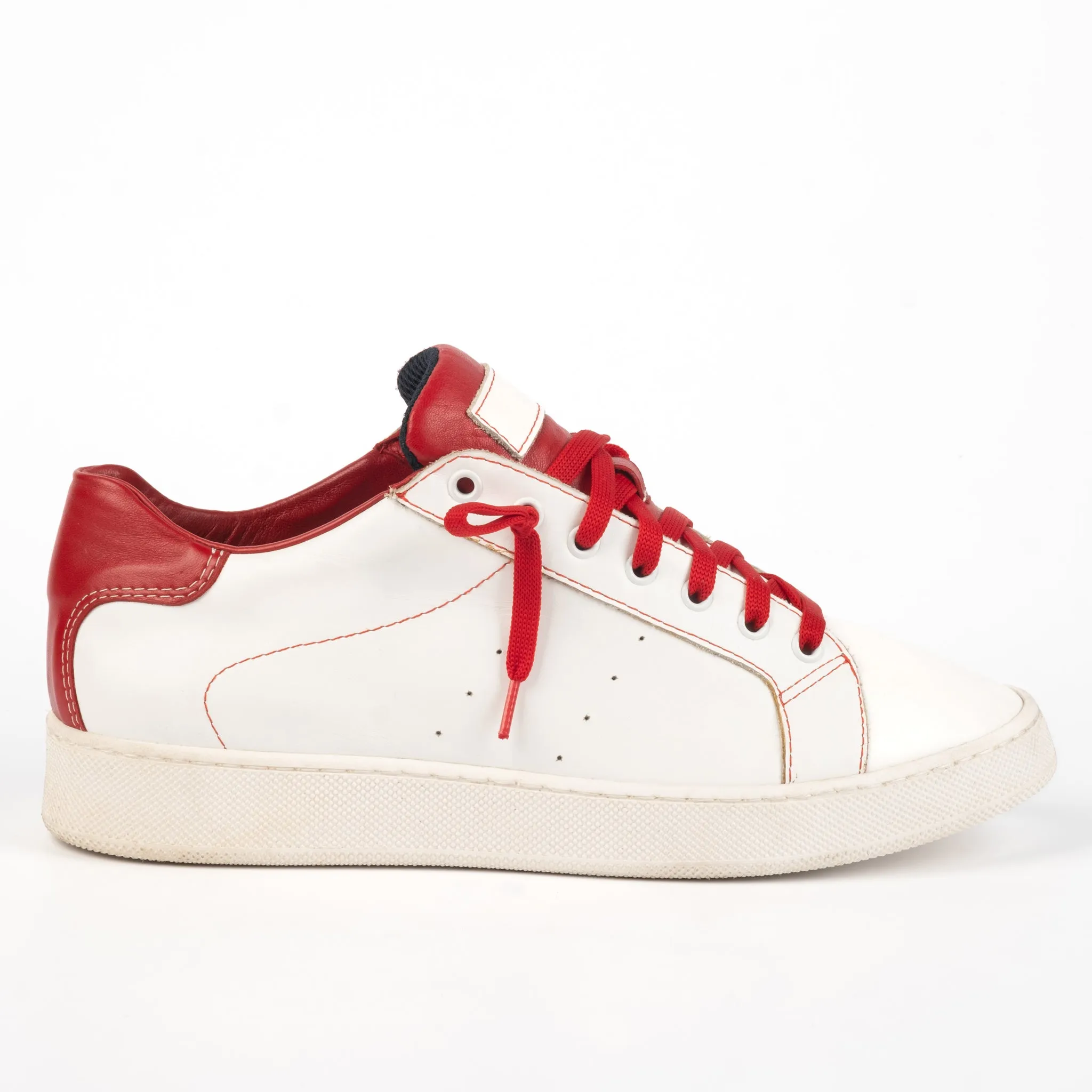 Scarpa Sneakers KERS Bianco rosso