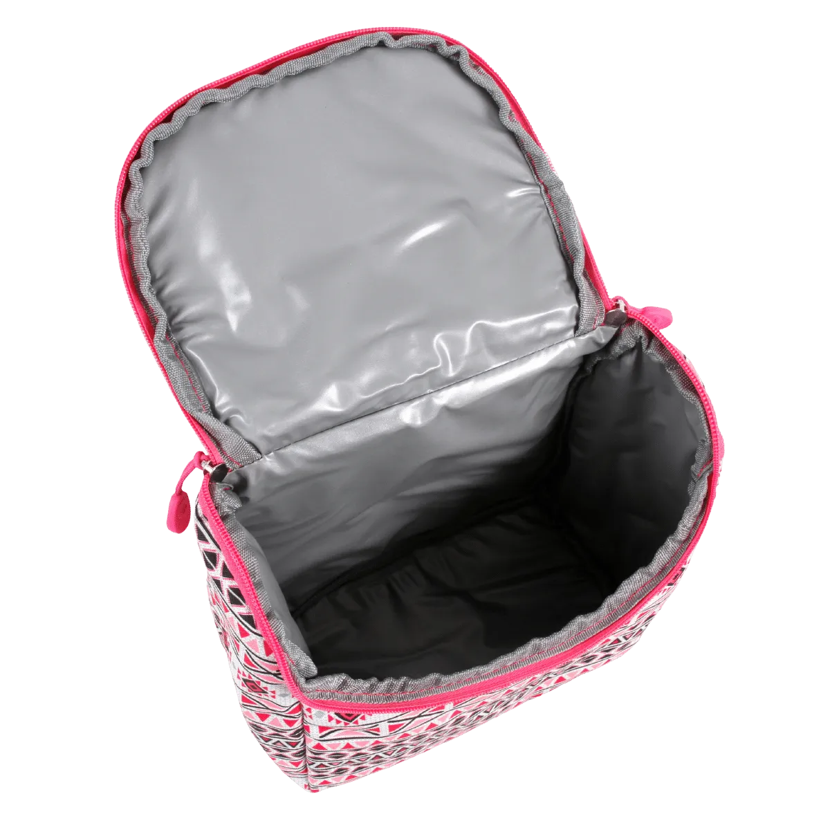 Setbeamer Rolling Backpack With Lunch Bag (18 Inch) in Skandi Pink - Final Sale