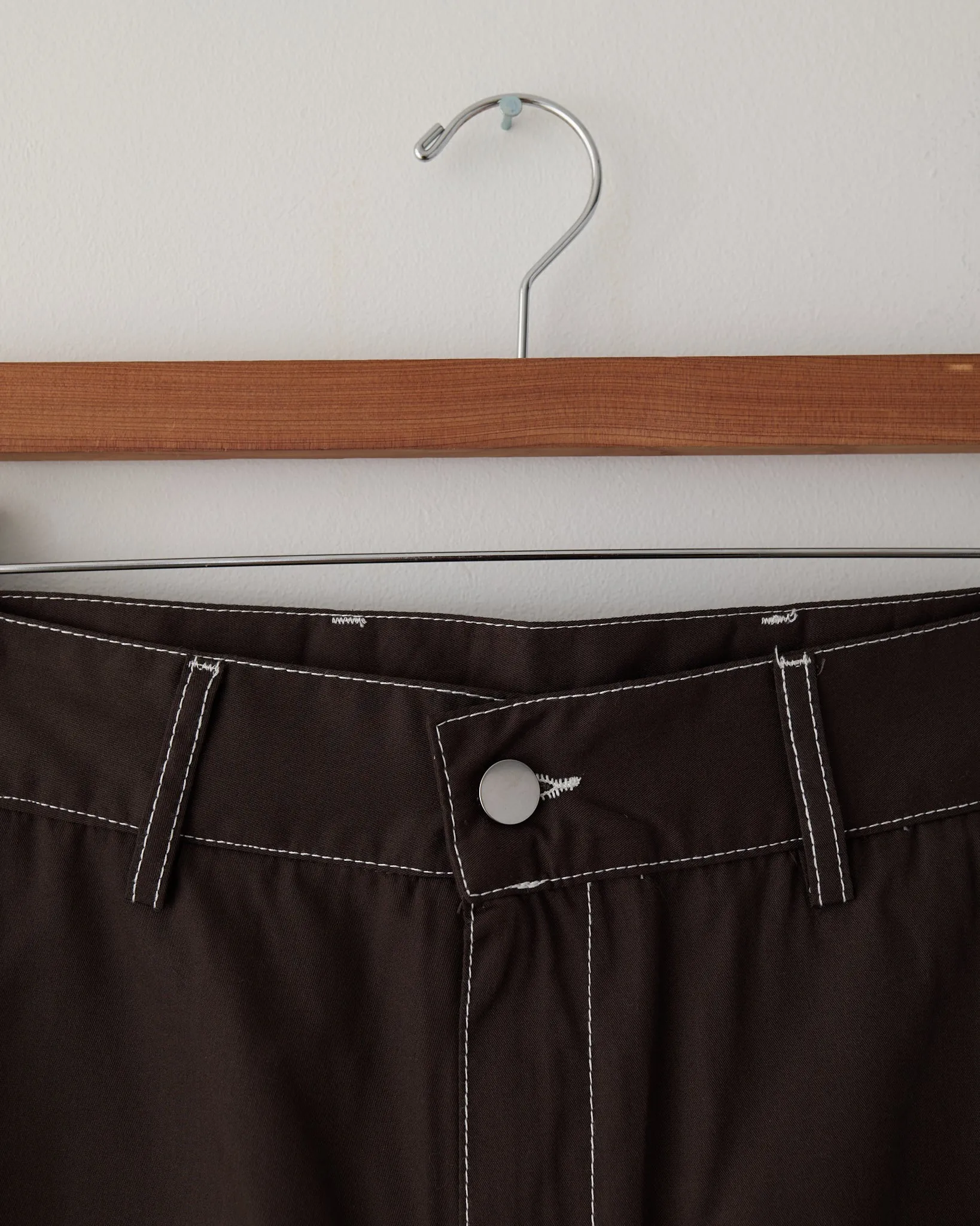 Shajarat Contrast Stiched Chino Trousers