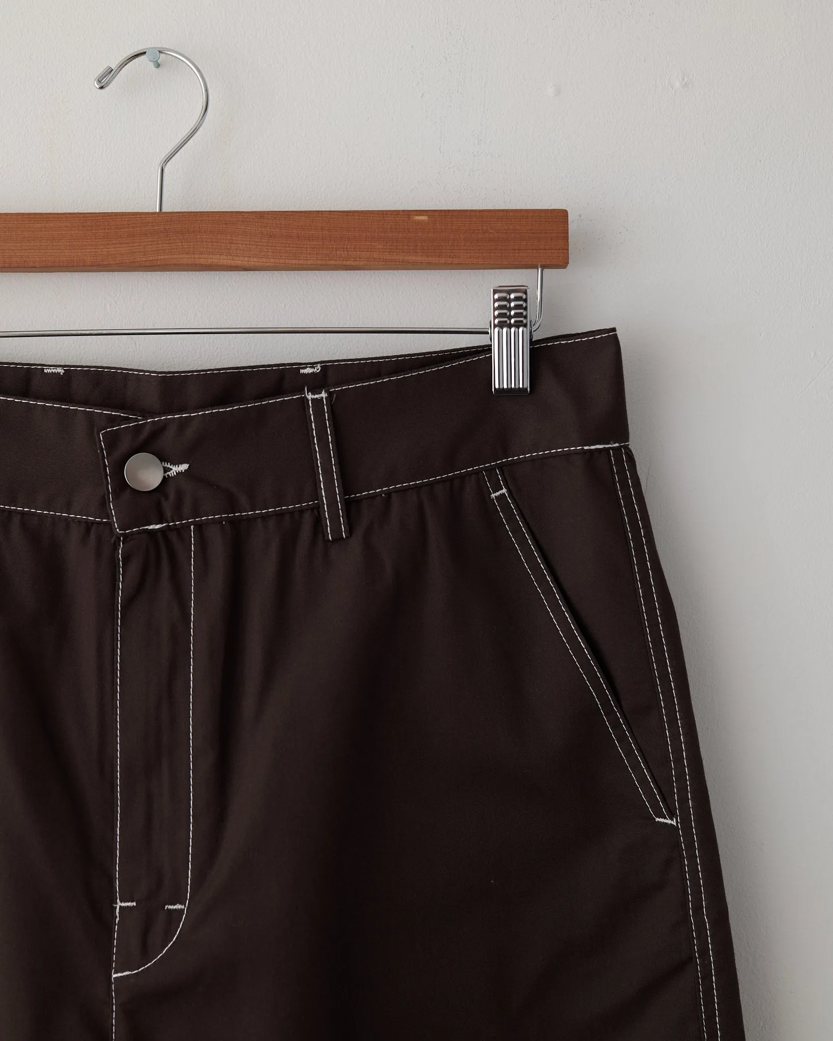 Shajarat Contrast Stiched Chino Trousers