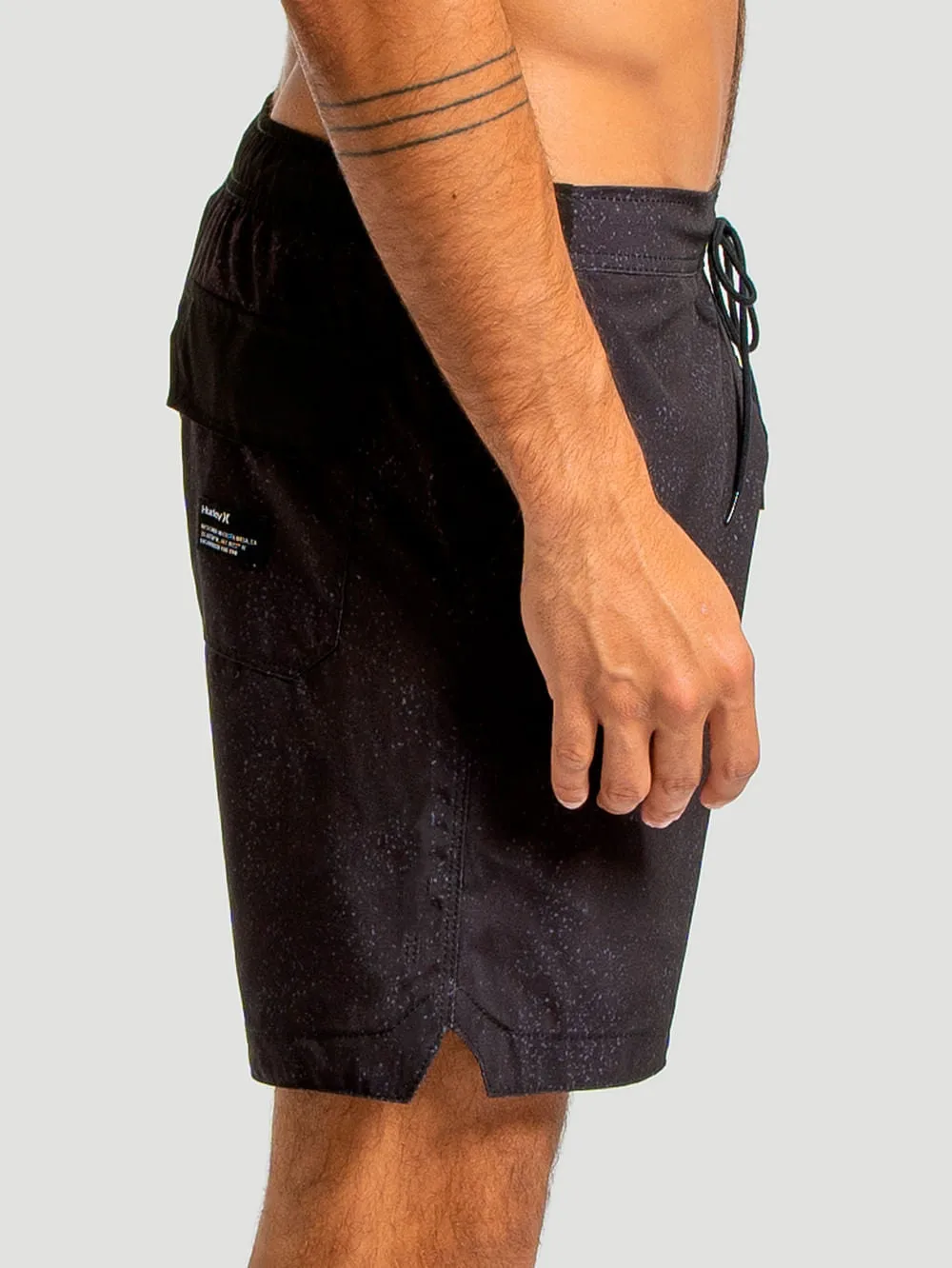 Shorts Hurley Galaxy 16,5" Preta