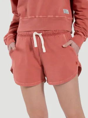 Shorts Moletom Hurley Dream Vermelho