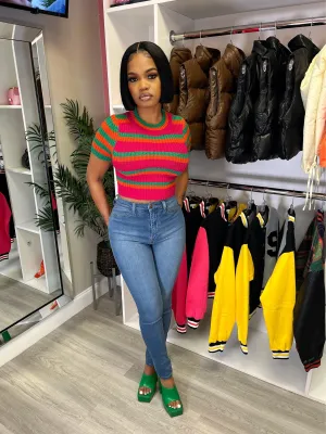 shy crop top