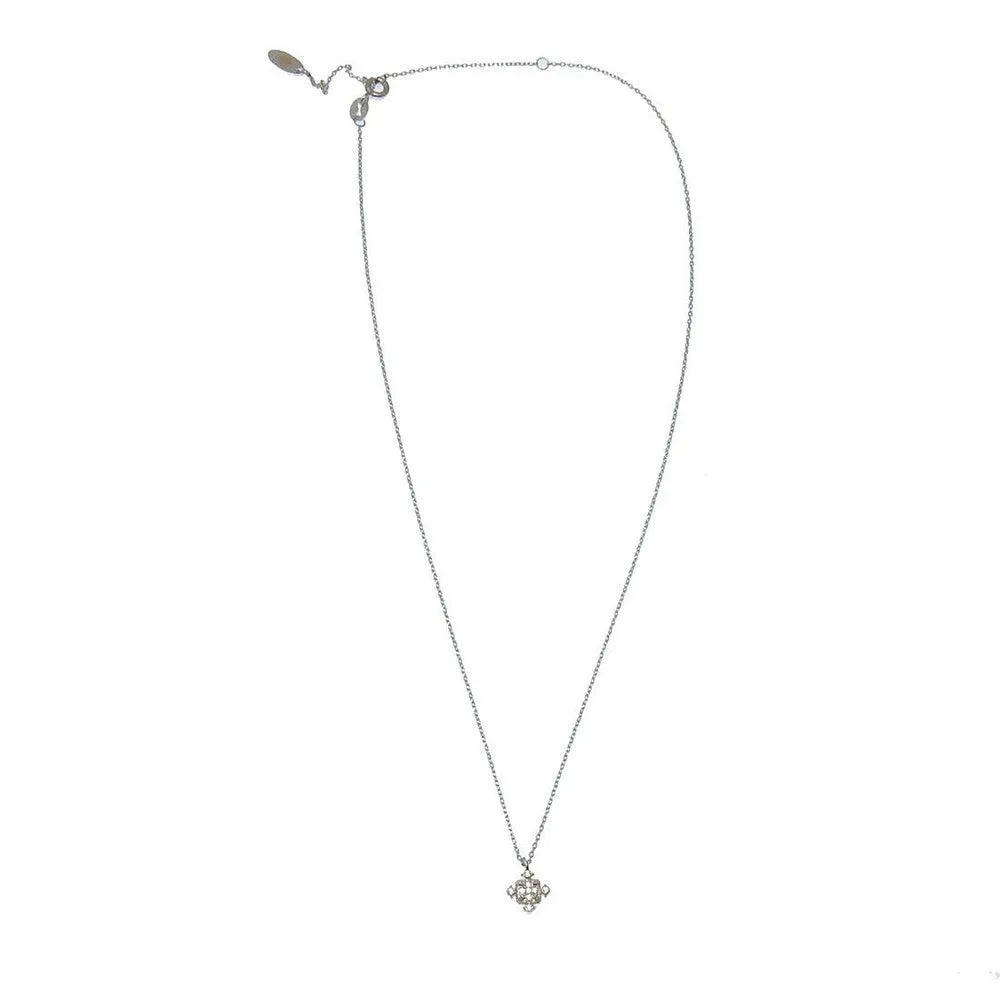 Silver Crystal Mini Pendant