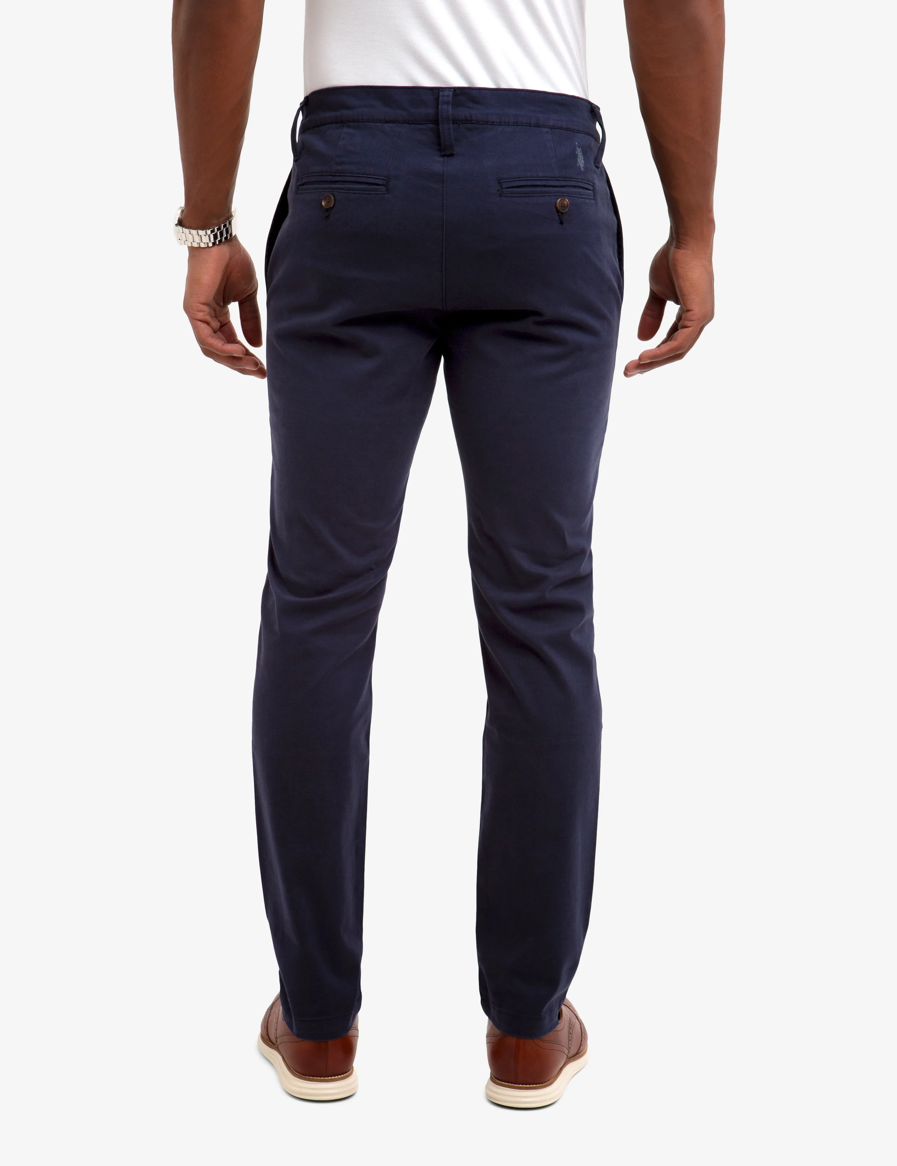 SKINNY STRETCH TWILL CHINOS