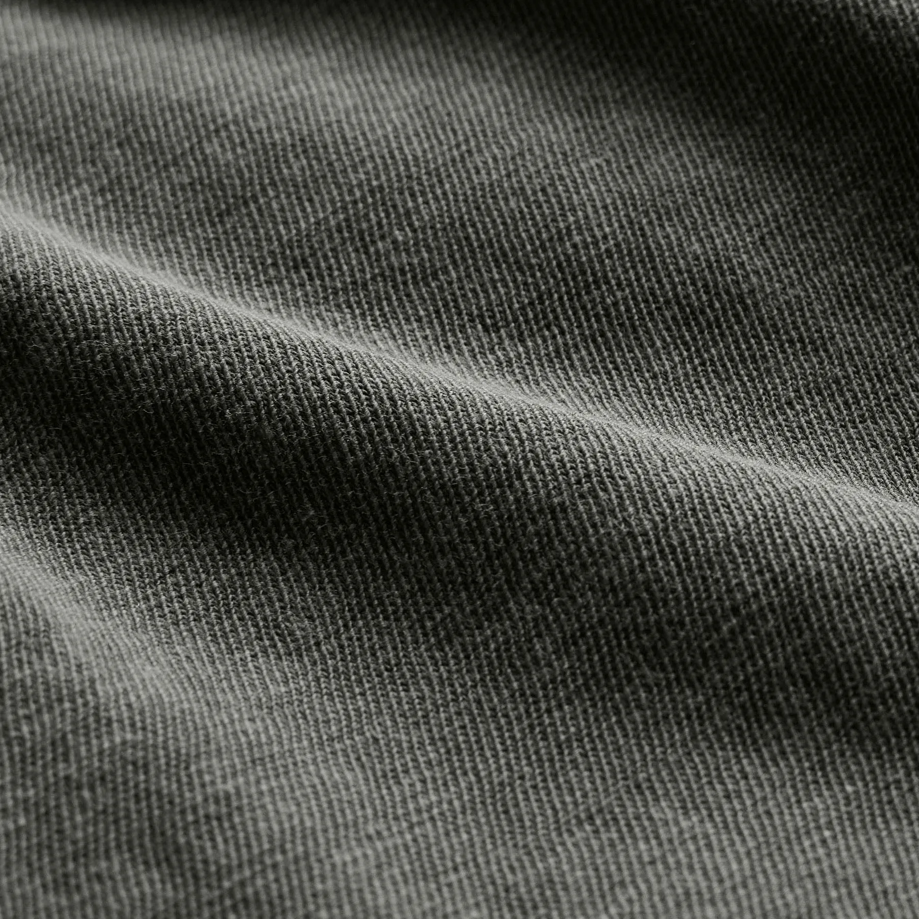 Slub Jersey Henley - Granite Pigment