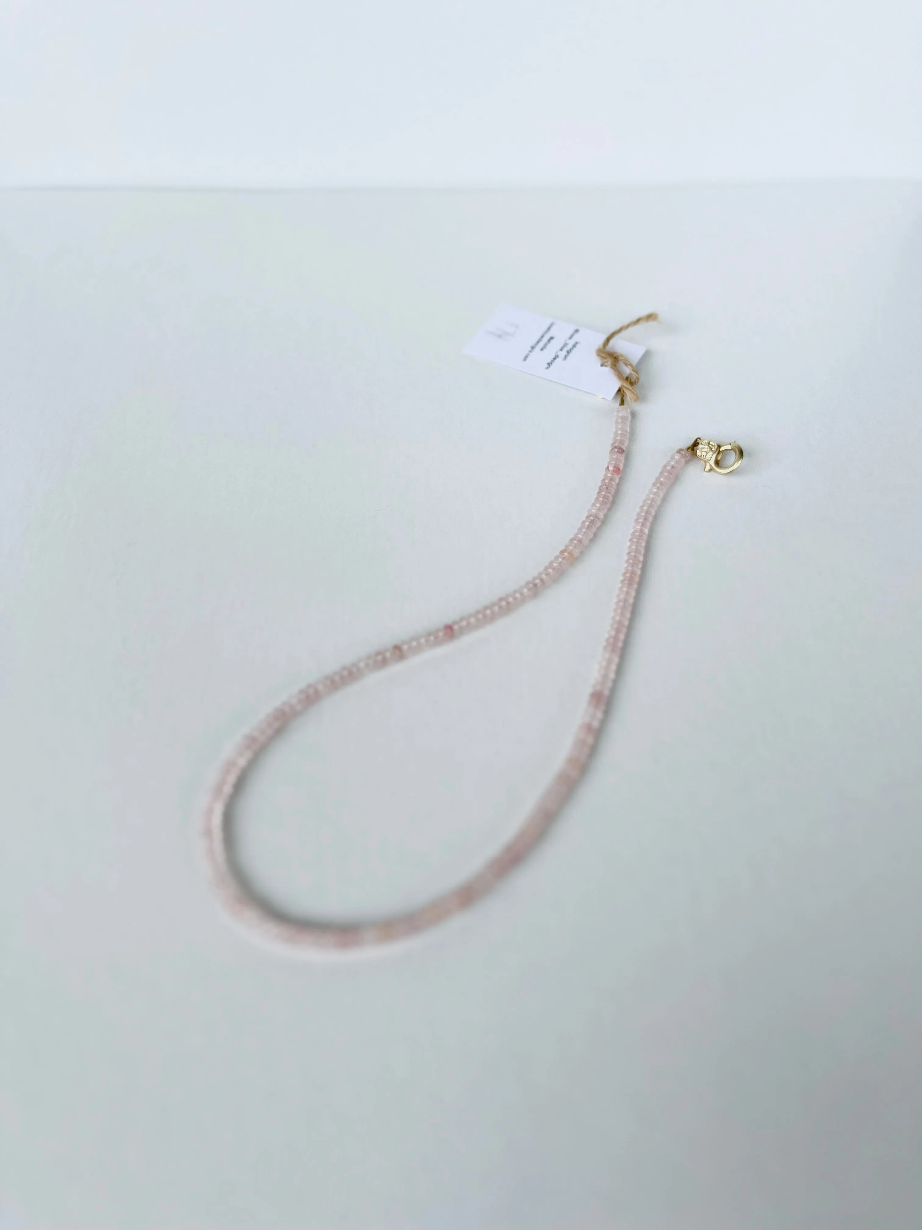 Small Color Beaded Necklaces