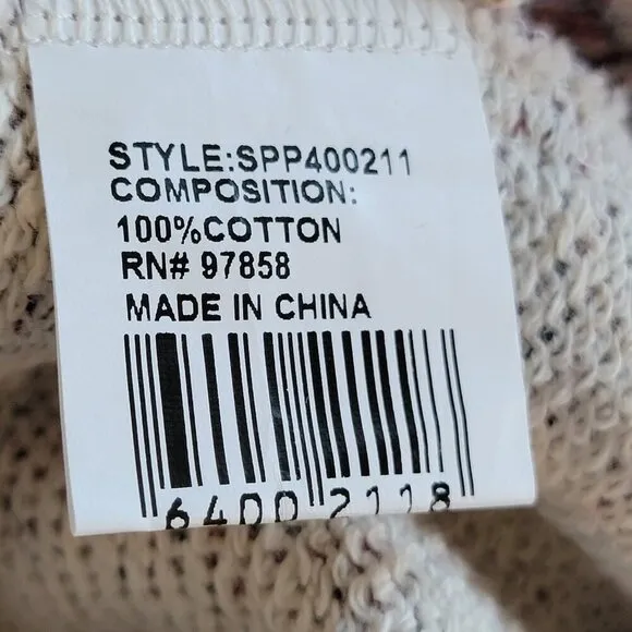 Smash Trends Knit Bermuda Length Long Shorts Drawstring Waist NWT Small