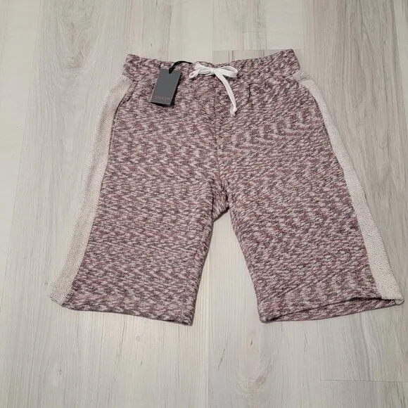 Smash Trends Knit Bermuda Length Long Shorts Drawstring Waist NWT Small
