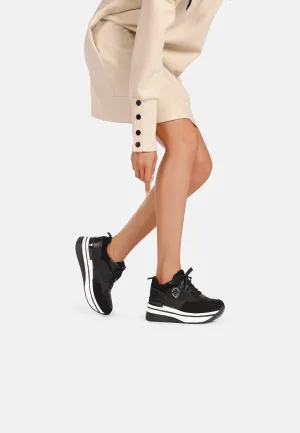 Sneakers con suola alta X31-20