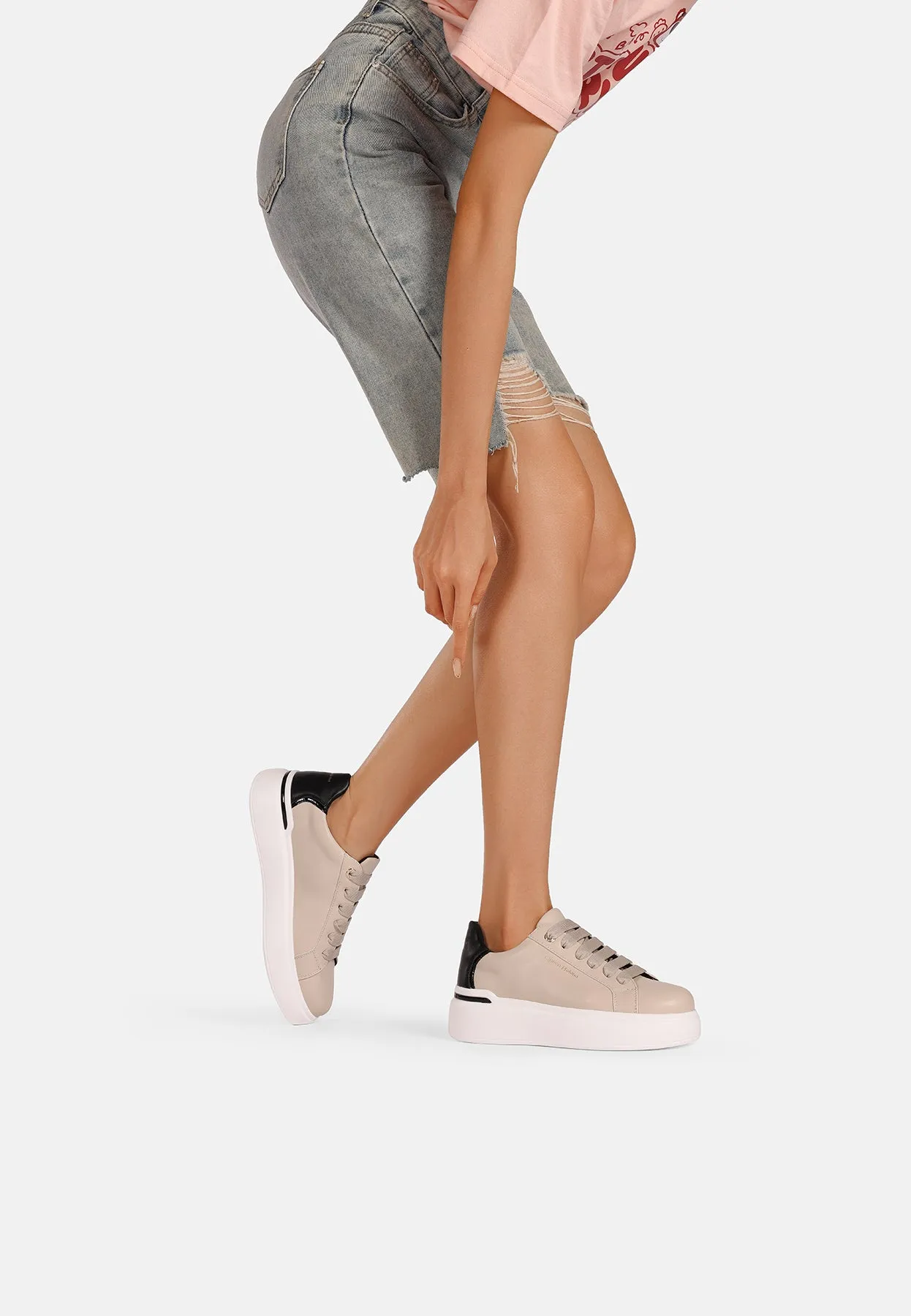 Sneakers con suola alta X31-2