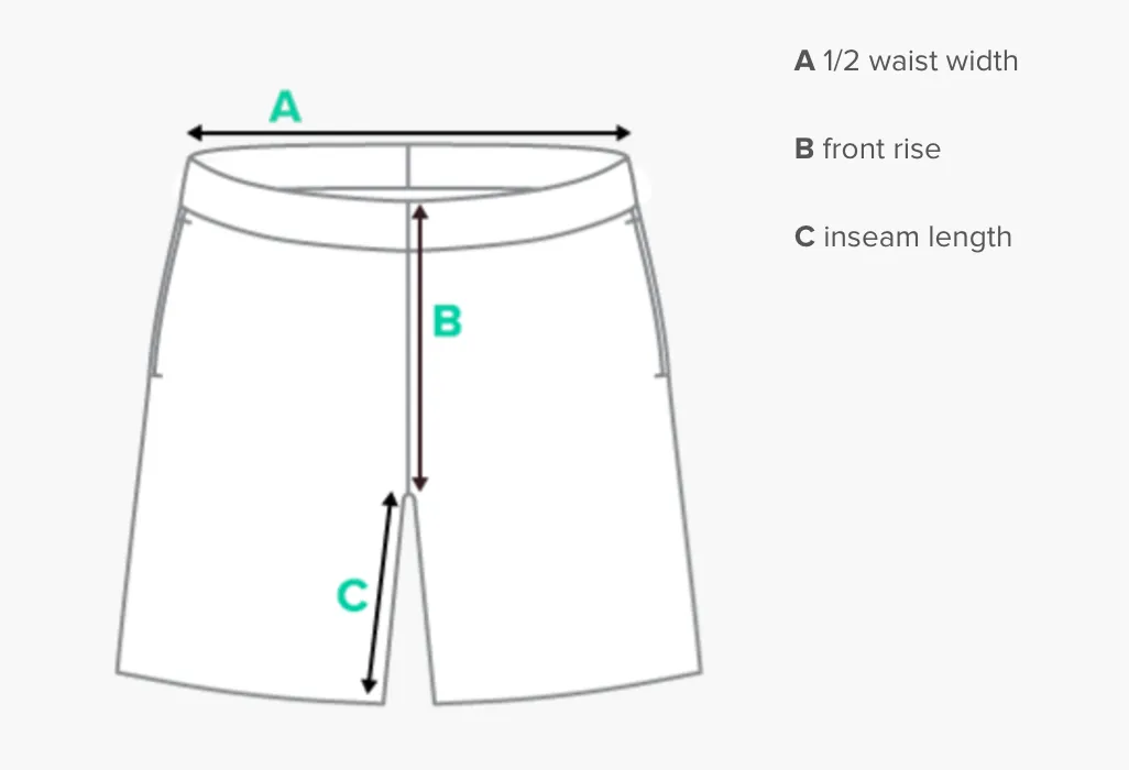 Soft Athletic Shorts (100% Recycled Material)- "Aqua" Design