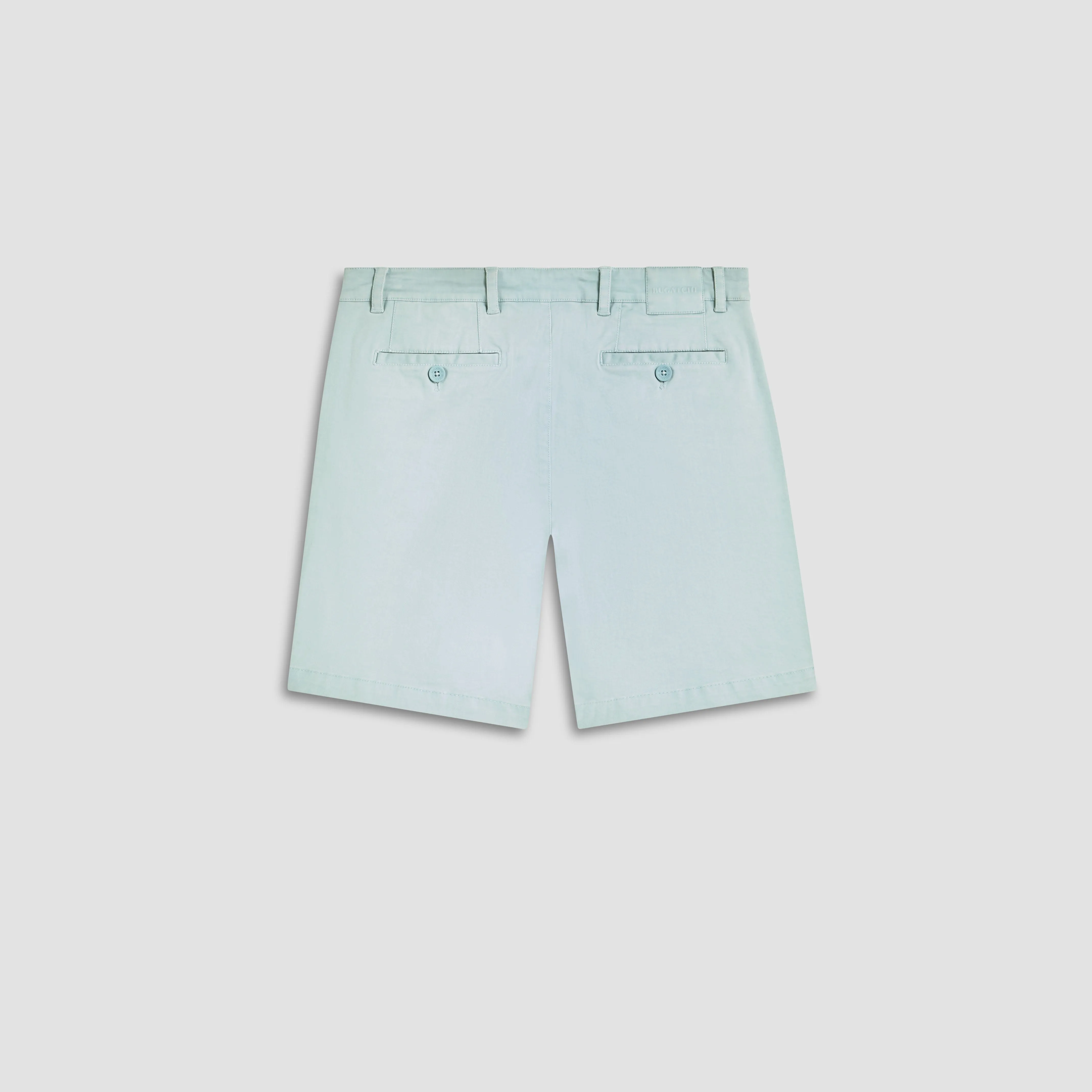 Solid Bermuda Shorts