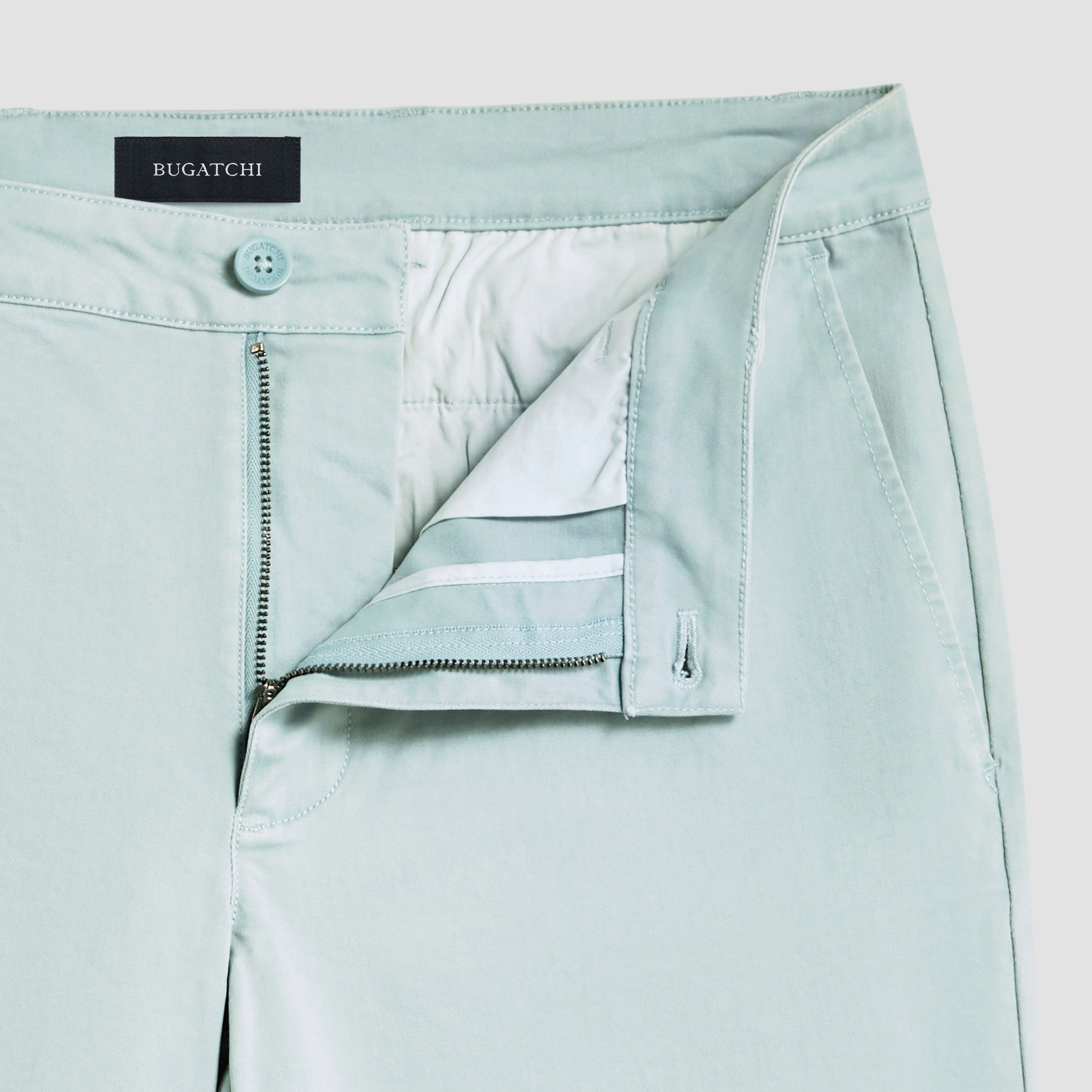 Solid Bermuda Shorts