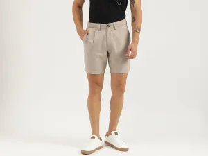 Solid Relaxed Fit Shorts
