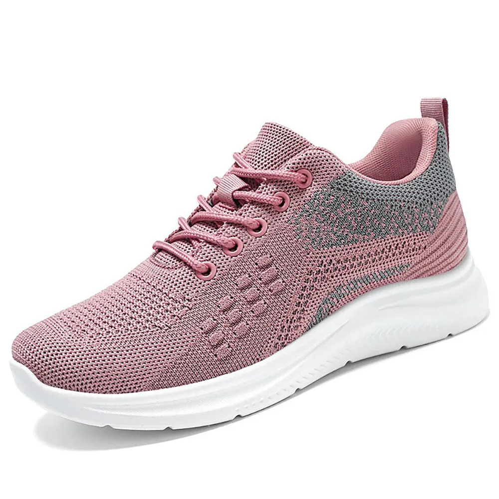 Sporty Two-Tone Sneakers for Women's Ultimate Comfort