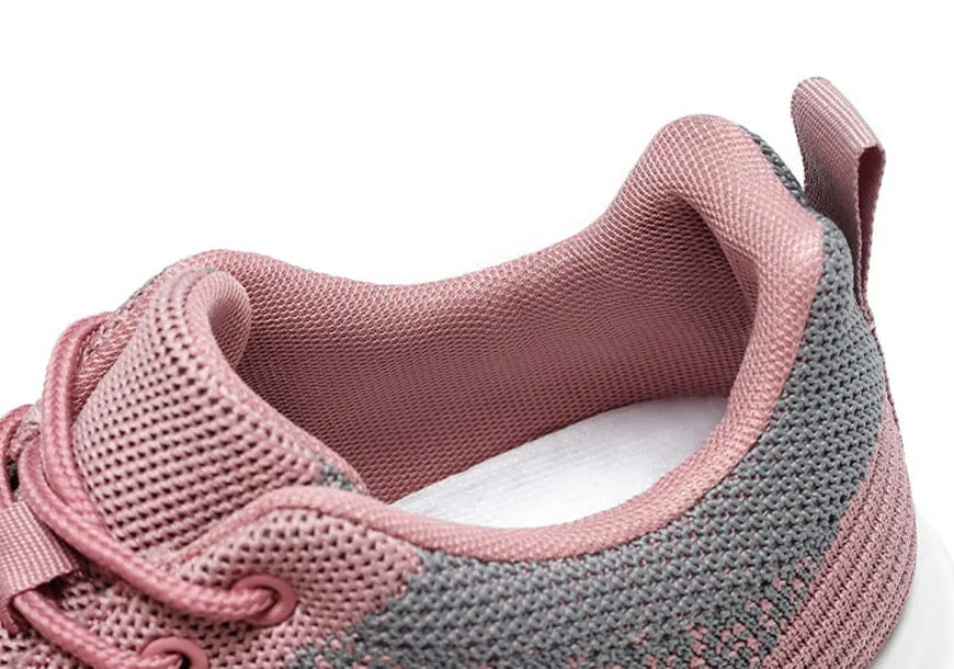 Sporty Two-Tone Sneakers for Women's Ultimate Comfort