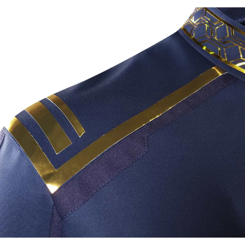 Star Trek: Strange New Worlds Season 2 Science Officer Spock Blue Uniform Cosplay Halloween Carnival