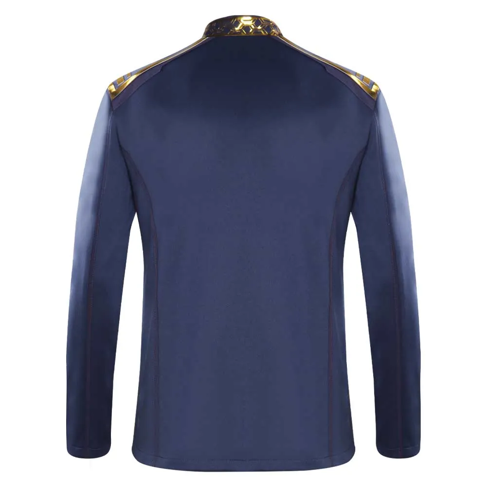 Star Trek: Strange New Worlds Season 2 Science Officer Spock Blue Uniform Cosplay Halloween Carnival