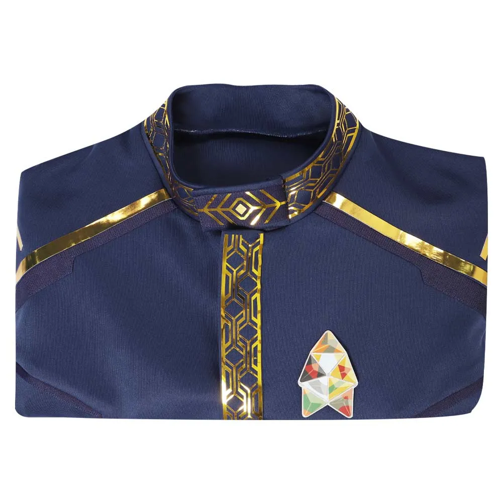 Star Trek: Strange New Worlds Season 2 Science Officer Spock Blue Uniform Cosplay Halloween Carnival