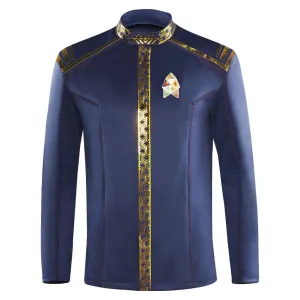 Star Trek: Strange New Worlds Season 2 Science Officer Spock Blue Uniform Cosplay Halloween Carnival