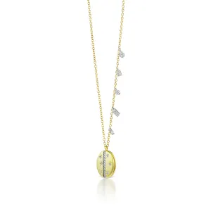Starburst Locket Necklace