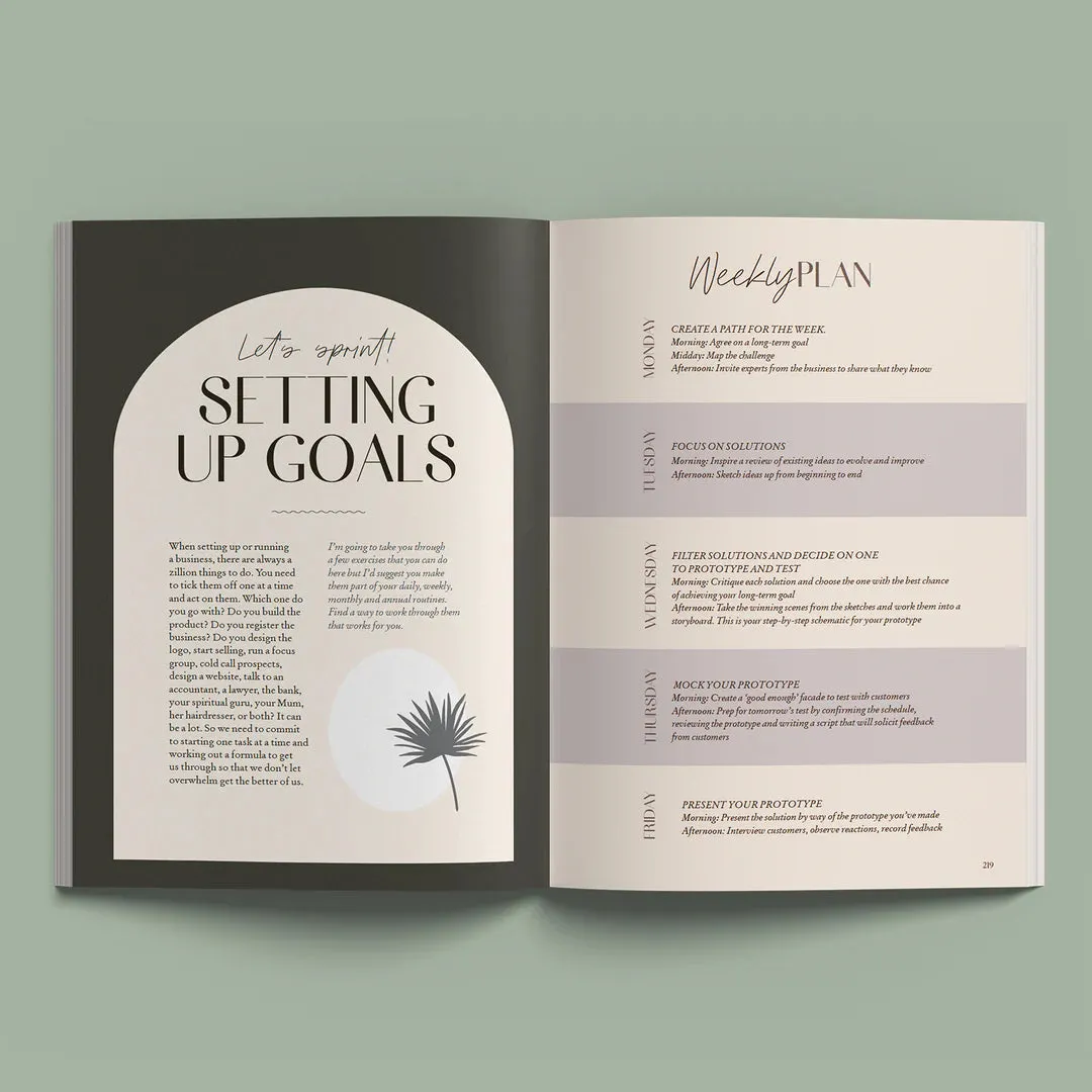 Start Up To Scale Up Business Plan Journal