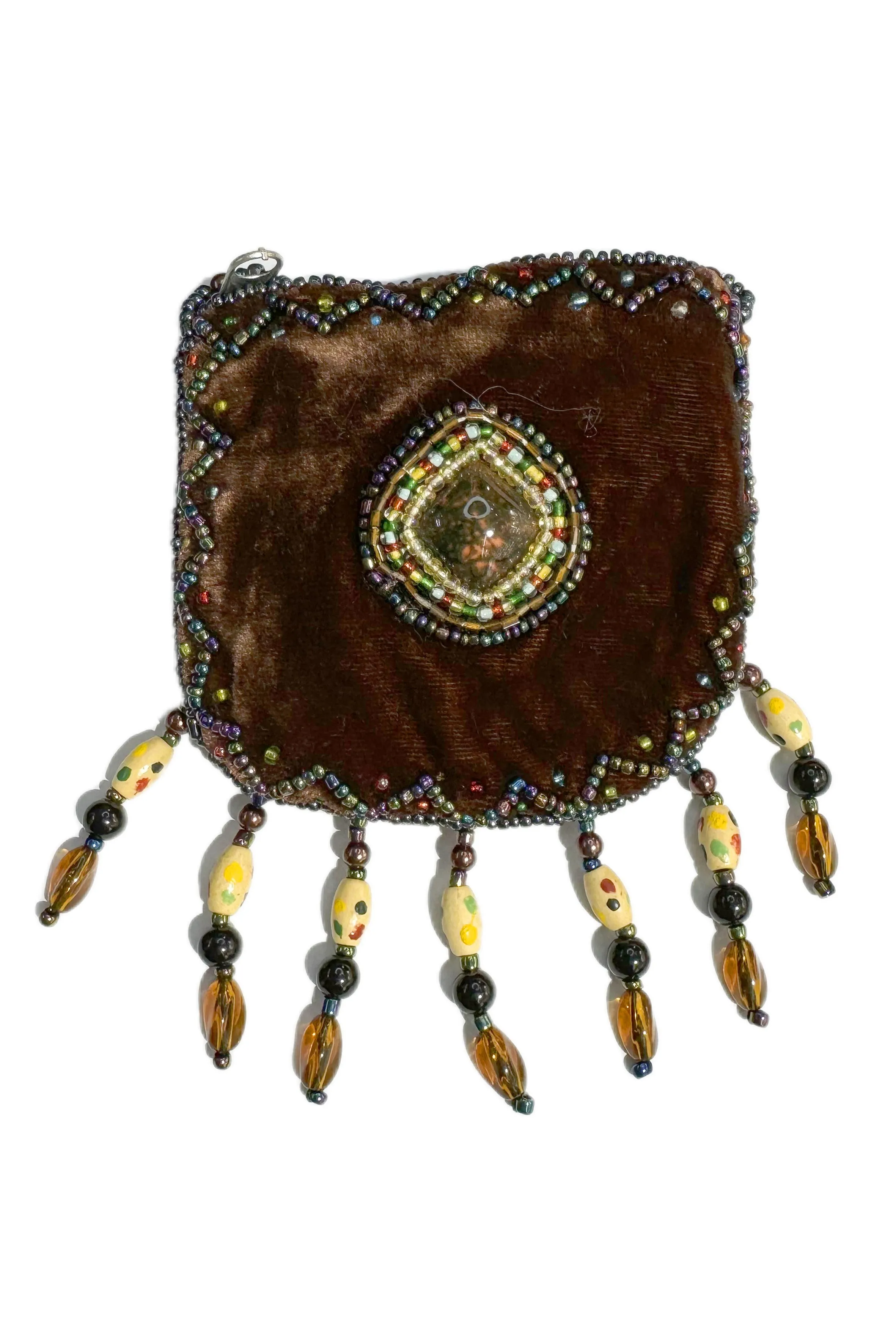 Stone Velvet Small Amulet Bag/Necklaces V0718