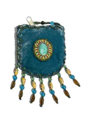 Stone Velvet Small Amulet Bag/Necklaces V0720