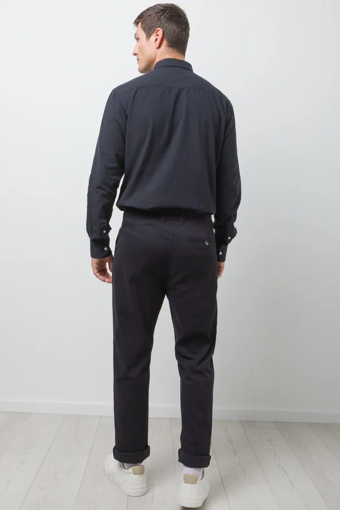 Straight Leg Chino Pants Black