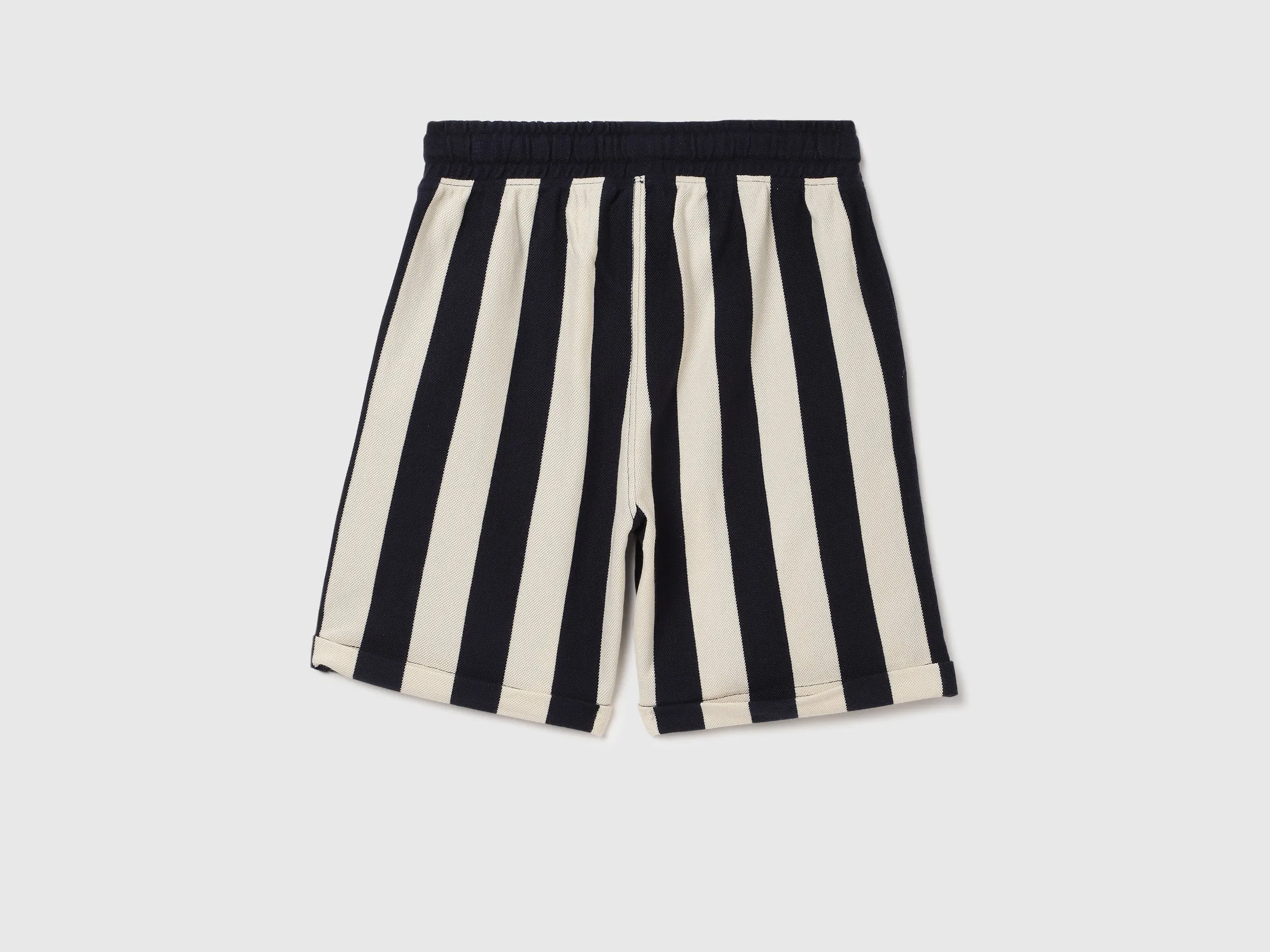 Striped Regular Fit Shorts